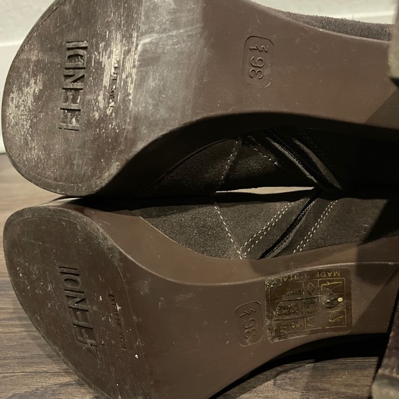 Authentic Fendi Boots size 36.5 - Picture 7 of 13